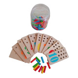 Juego Didactico Bote Numeros Por Asociacion Tabla Montessori