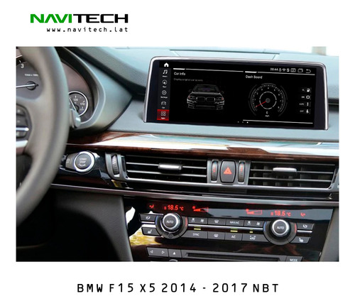 Bmw F15 X5 2014 - 2017 Nbt Pantalla Navitech Carplay Foto 3