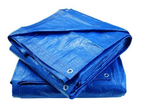 Lona Polietileno Azul 5mx3m 90g Forte/barraca/cobertura/top1