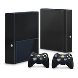 Skin Para Xbox 360 Super Slim Adesivo - Preto Fosco Matte