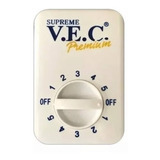 Control Vec De 5 Velocidades  Para Ventilador (color Blanco)