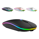 Mouse Inalambrico Recargable Dual Mode  Bluetooth 5.2 + 2.4g