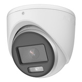 Cámara Domo Hikvision Color 24 Hrs 2.8mm Luz Blanca 20 M Luz