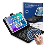 Funda Con Teclado Español + Touchpad  Samsung Tab A7 10.4