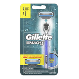 Maquina Afeitar Gillette Mach3 Aqua + 2 Cartuchos