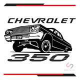 Calca Sticker Chevrolet Impala 350 De 30 X 18cm 1pza