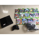 Xbox 360 , 229 Gb 14 Juegos Y Control Negro Alámbrico