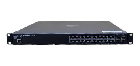 Switch Giga Dell Force10 S25n 24 Portas 2sfp+10gb 4sfp+fonte