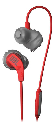 Audífonos Sport Jbl Endurance Run Resistente Al Sudor Rojo 