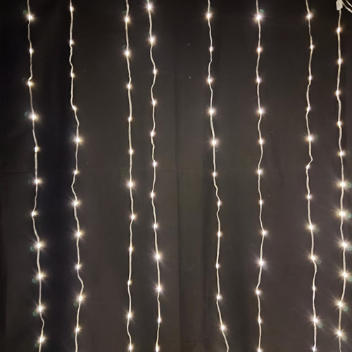 Cortina Decorativa Nano Led 300 Luces Luz Calida