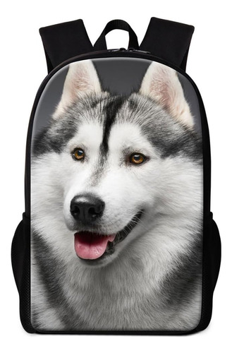 Mochila Escolar Con Estampado De Perro Bonito Dispalang Para