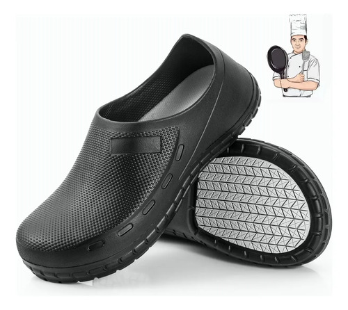 Zapato Para Chef Cocina,restaurante Unisex Antiderrapante | Meses sin interés