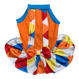 Roupa Cães Cachorro Lolô - Fêmea - Fantasia Palhaço - Pet