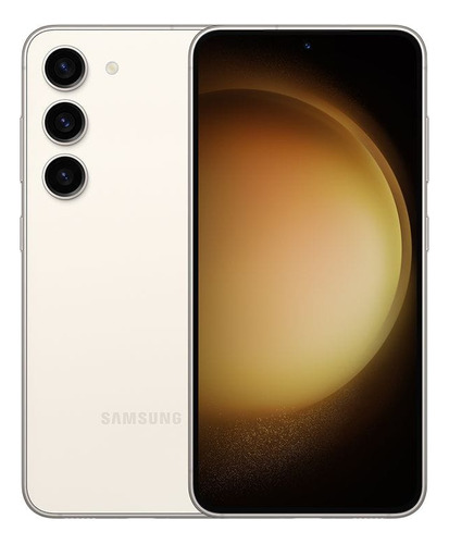 Smartphone Samsung Galaxy S23 5g Creme, Tela 6.1'', 8gb Ram