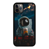 Funda Uso Rudo Tpu Para iPhone Astronauta Cerveza Bar Trago