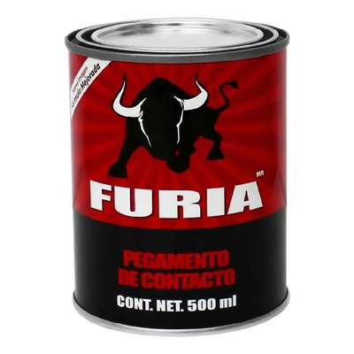 Pegamento Contacto Furia 500ml Amarillo