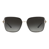 Gafas De Sol Michael Kors Cancun Mk108710058g Color Negro