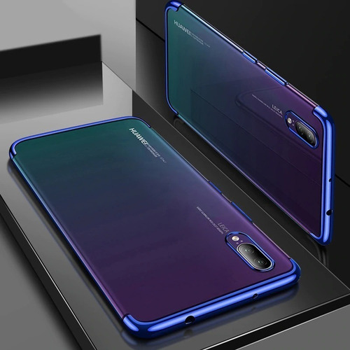 Mica + Funda Ultra Slim Transparente Huawei P20 P30 Nova Y9