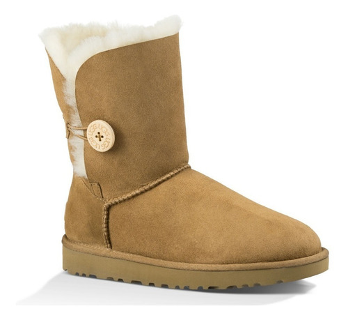 Botas Mujer Ugg Modelo Classic Bailey Button I I Marron