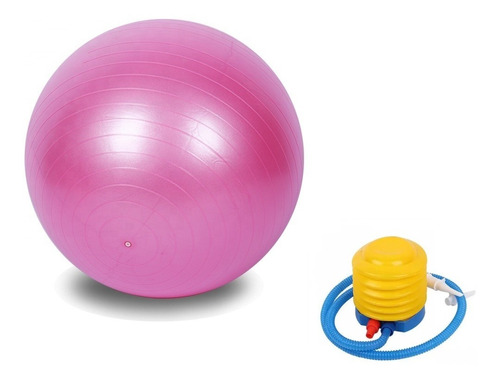 Pelota Balon Pilates 65cm Fitball + 1 Inflador 