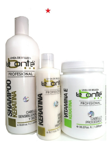 Kit Keratina La Bonte Shampoo+keratina+vitamina Envio Gratis