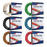 Cable Unipolar 4mm Electrocable Cobre 50mt Bajo Norma