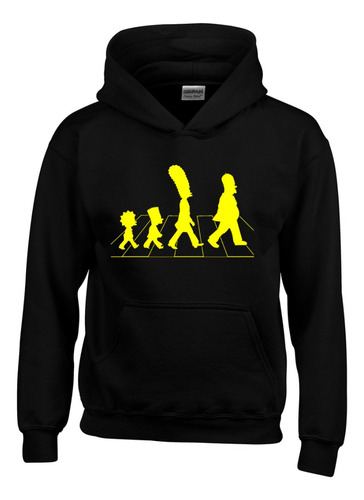 Buzo The Simpsons Beatles Unisex Saco