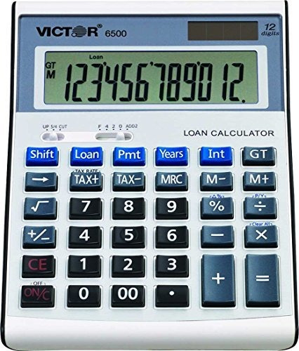 Calculadora De Préstamos De Escritorio Victor 6500