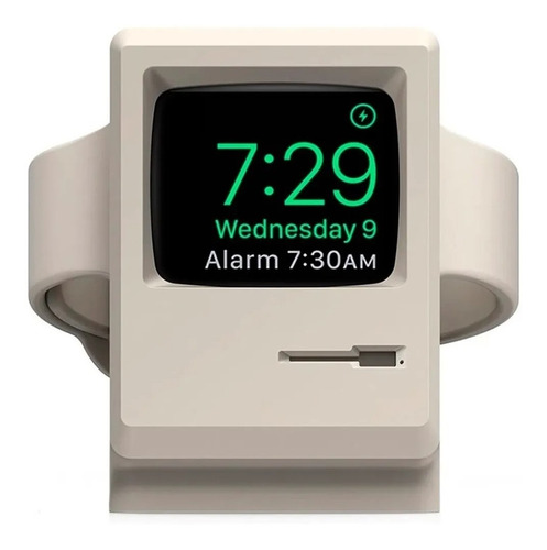 Base Carregadora Suporte Para Apple Watch iMac Retro 