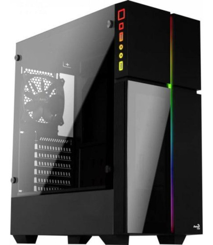 Gabinete Gamer Aerocool Playa Rgb Lateral Vidro