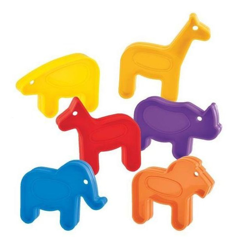 Tupperware Juguete Safari Animalitos 12 Piezas