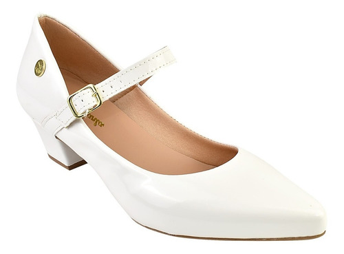 Sapato Scarpin Feminino Bico Fino Estilo Boneca R: 36.003