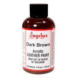 Pintura Acrílica Angelus 4 Oz ( 1 Pieza ) Color Dark Brown