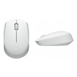 Mouse Sem Fio M170 Off White C/nano Usb - Logitech