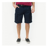 Bermuda Gabardina Cargo Hombre Oxford Polo Club