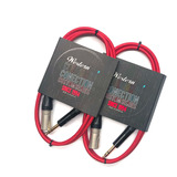 Cable Balanceado Western Xlr Macho - Plug Trs - 6mts (par)