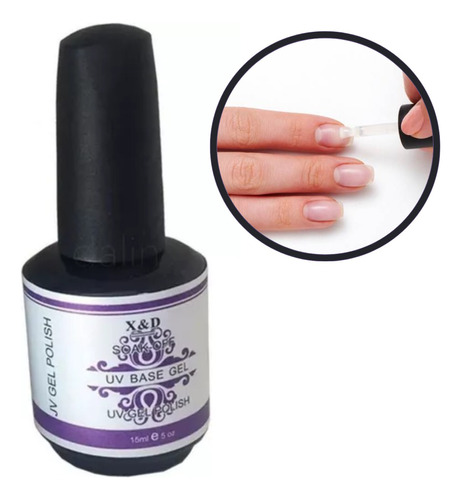 Base Coat Uv Xed P/ Gel De Unhas Manicure Profissional