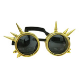 Steampunk Gothic Vintage Gold Plated Cosplay Goggles