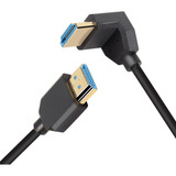 Pngknyocn 8k Hdmi 2.1 Cable Corto, Ángulo Ascendente De 270 