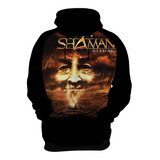 Blusa De Frio Moletom Shaman Banda Rock Metal Música Hd 02