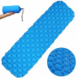 Colchoneta Inflable Súper Ligera Para Acampar Impermeable