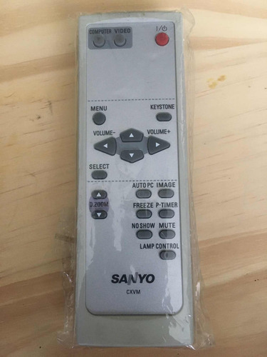 Control Proyector Sanyo Videobeam