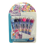 Set 6 Marcadores Con Sello /timbre My Little Pony Hasbro