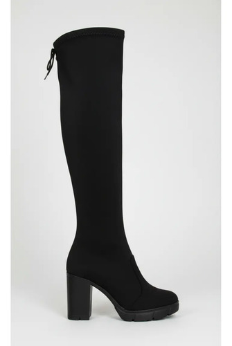 Botas Largas Tubo Elástico Stretch Arriba Rodilla Tacón 9cm | Envío gratis