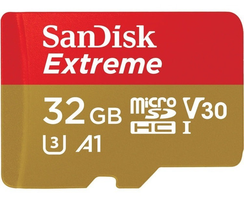 Memoria Sandisk Extreme Microsdhc 32gb Clase 10 V30 100mb/s