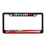 Marco Placa Serigrafia Nismo Nissan (delantero Y Trasero)