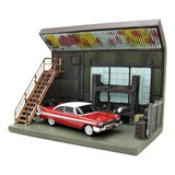 Plymouth Fury 1958 Christine Diorama Film- M Auto World 1/64