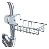 Cesto Organizador Pia Inox Rack Na Torneira Da Cozinha Moder