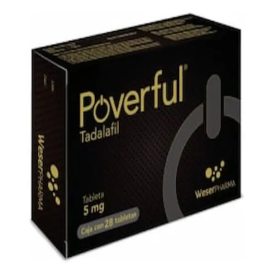 Poverful Tableta 5 Mg, 28 Tabletas | Envío gratis