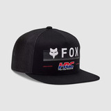 Gorro Jockey Lifestyle Fox X Honda Snapback Negro Fox